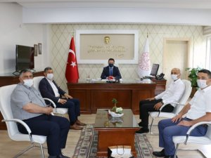 Eğitim Bir-Sen’den Milli Eğitim Müdürü Çay’a ziyaret