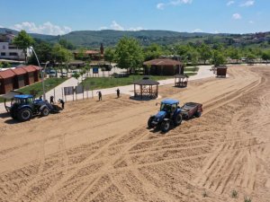 Kandıra sahillerinde temizlik ve bakım çalışmaları
