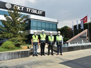 Aydın Valisi OKT Trailer firmasını yetkilileri ile görüştü