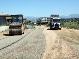 Çolaklı turizm merkezine sıcak asfalt çalışması
