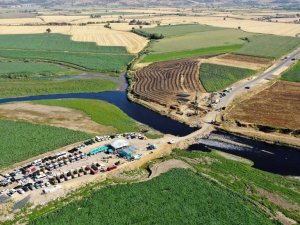 Şehrin iki yakası bu köprü ile buluşacak