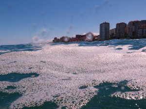 Müsilaj sanıldı, kabarcık çıktı