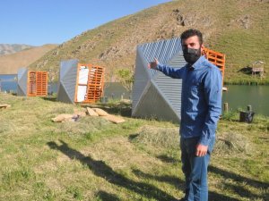 Baraj kenarına kurulan piknik çardaklarına yıkım kararı