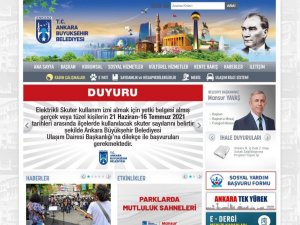 Ankara’da elektrikli scooter dönemi başlıyor