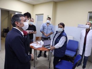 Düzce’de fabrikalardaki aşılama çalışmaları sürüyor