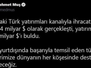 Yurt dışındaki Türk yatırımların cirosu 35 milyar dolara ulaştı
