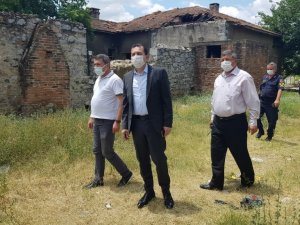 Germencik’te tehlike oluşturan metruk binalar yıkılacak