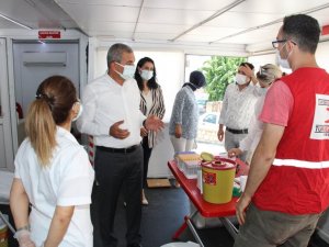 Başkan Kaplan’dan kan bağışı çağrısı