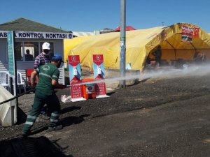 Keçiören’de kurban satış alanı için hummalı hazırlık