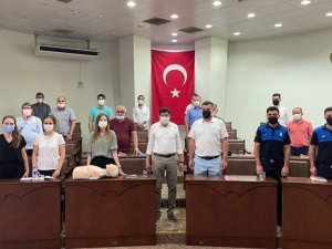 Nazilli Belediyesi personeline ilkyardım eğitimi verildi