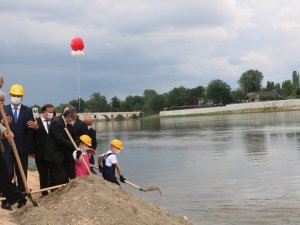 Edirne’de "Üç Nehir Bir Şehir" projesinin temeli atıldı