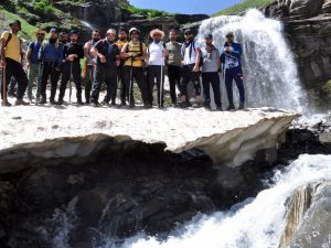 Orşe Şelalesi’ne ziyaretçi akını