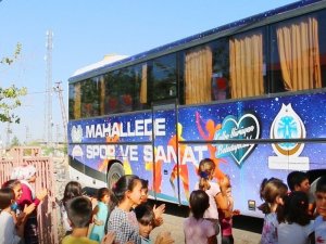 Yenişehir Belediyesinden 30 mahallede spor ve sinema etkinliği