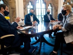 KKTC Cumhurbaşkanı Tatar, BM Genel Sekreterinin Özel Danışmanı Lute’yi kabul etti