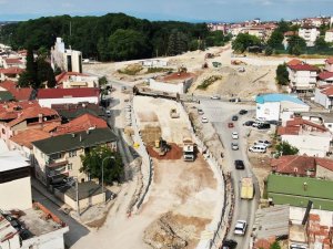 SGK Köprülü Kavşağı’ndaki çalışmaların yüzde 60’ı tamamlandı