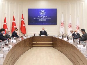 Bakan Bilgin, TİSK Yönetim Kurulu Üyelerini kabul etti