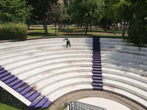 Pınarbaşı’nda sanat temizliği