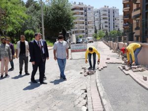 Karaköprü Belediyesi 7 ekiple sahada çalışıyor