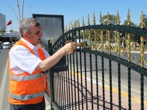 Necmettin Cehveri Bulvarı modern görünüme kavuştu