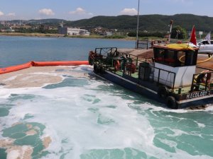 Yalova’da 40 metreküp müsilaj toplandı