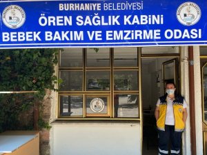 Burhaniye’de sağlık kabinleri açıldı