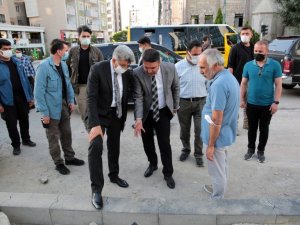 Vali Bilmez, Sıhke Caddesi’ndeki çalışmaları inceledi