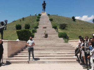 Başkan Akağaç: ’’Uluslararası öğrencilerimize ilçemizin şanlı tarihini anlattık’’