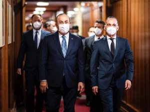 Bakan Çavuşoğlu, Alman mevkidaşı Maas ile görüştü
