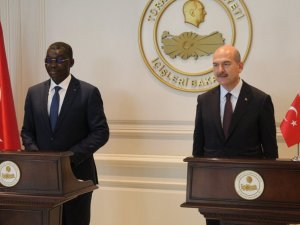 Bakan Soylu, Togo Güvenlik ve Sivil Savunma Bakanı Yark ile bir araya geldi