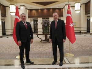 Nevşehir Belediye Başkanı Savran, Cumhurbaşkanı Erdoğan ile görüştü