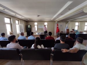 Çaldıran Belediyesinden çalışanlarına iş sağlığı eğitimi