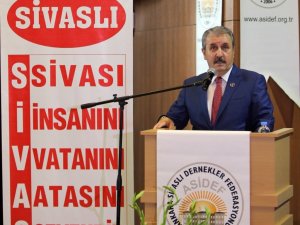 BBP Genel Başkanı Mustafa Destici  Sivaslılarla bir araya geldi