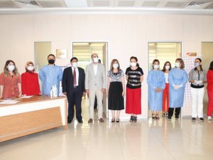 Samsun Adliyesinde korona aşısı yapıldı