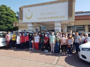 Melikgazi mobil aşı ekipleri ’aşı’ için kolları sıvadı