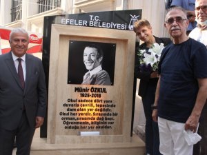 Münir Özkul’un adı Aydın’da yaşatılacak