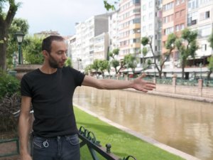 Porsuk suyu yağmurla sarardı