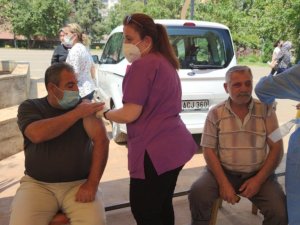 Gaziantep’in ilçelerinde aşı seferberliği sürüyor