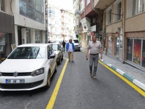 Caddeler birer birer asfaltlanıyor