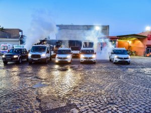 Ceylanpınar’da haşereyle mücadele sürüyor