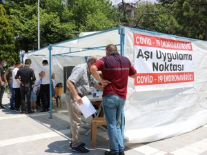 Beyşehir’de aşı uygulama noktası kuruldu