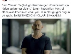 Ünlü isimlerden “Sağlığımız için kolları sıvayalım” çağrısı