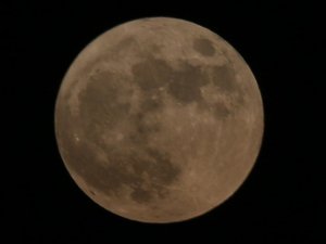 Elazığ semalarında dolunayın görsel şöleni