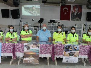 Aydınlı şoförlere emniyet kemerinin önemi anlatıldı