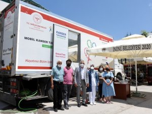 Mobil Kanser Tarama TIR’ı İnönü’de