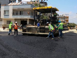 Büyükşehir Belediyesinin yol çalışmaları sürüyor