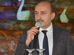 Öz Sağlık - İş Sendikası Genel Başkanı Devlet Sert, üyelerle yemekte buluştu