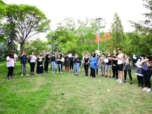 Mamak’ta YKS öğrencilerine moral