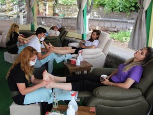 Türkiye’nin ilk ayak masajı Kapadokya’da yapılmaya başlandı