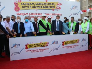 Adana Büyükşehir Belediyesinden açılış ve temel atma töreni