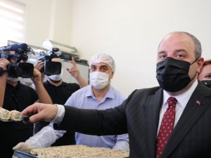 Kadın Girişimciler üretti Bakan Varank, gazetecilere ikram etti